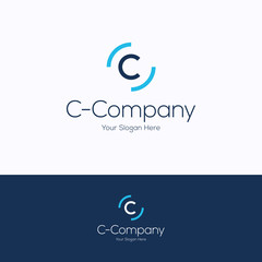 Wall Mural - C company logo