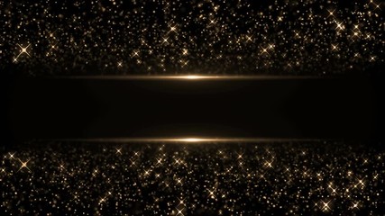 Wall Mural - gold sparkle background