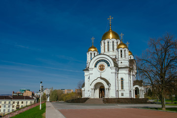 The temple of George the victorious in Samara