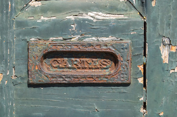 Wall Mural - Old and rusty Mailbox 