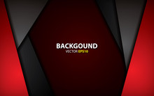 Abstract Red Black Design Tech Innovation Concept Background