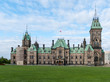 The East Block of Parliament Hill - Ottawa, Ontario, Canada. The East Block contains many senators offices.