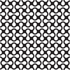 seamless abstract geometric organic interlocking shape pattern