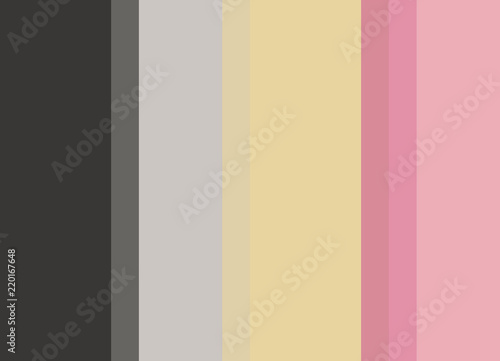 Striped Background In Soft Grey Yellow Pink Vertical Stripes Color Palette Background Stock Photo Adobe Stock