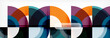 © antishock - Vector circular geometric abstract background