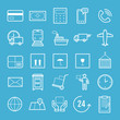 © iromanova1983 - Set of vector line delivery icons for web, print, mobile apps design