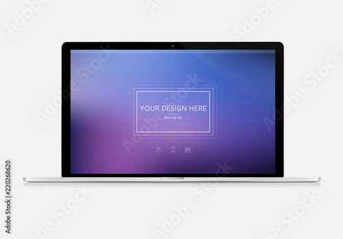 Download Laptop Mockup Stock Template | Adobe Stock