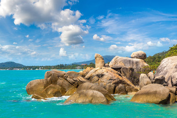 Canvas Print - Grandfather Rock on Samui