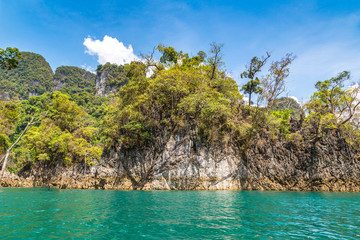 Cheow Lan lake in Thailand