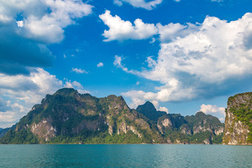 Cheow Lan lake in Thailand