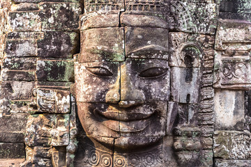 Sticker - Bayon temple in Angkor Wat