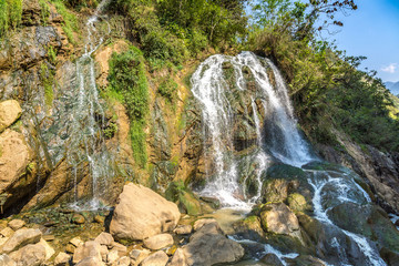 Waterfall Cat Cat village, Vietnam