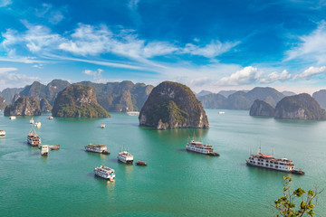 Canvas Print - Halong bay, Vietnam