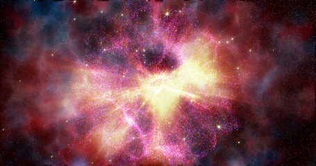 Abstract space galaxy stardust background