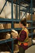 © Wavebreak Media - Female worker examining stock
