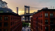 Stunning Brooklyn, NY Dumbo Reveal At Sunset