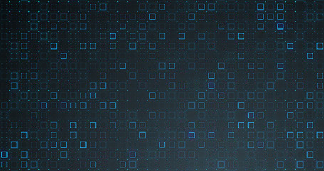Wall Mural - Abstract grid shape background. 3D rendering