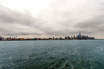 Canvas Print - Downtown Manhattan, skyline