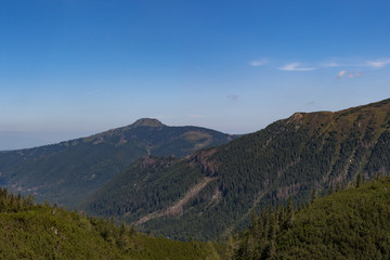 Breathtaking landscape of Rohace in Slovak republic