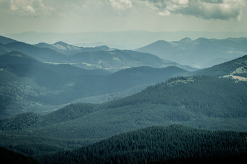  Carpathian mountains in Ukraine