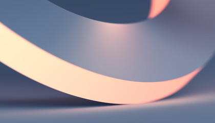 Wall Mural - abstract 3d rendering of a modern geometric background. minimalistic design for poster, cover, brand