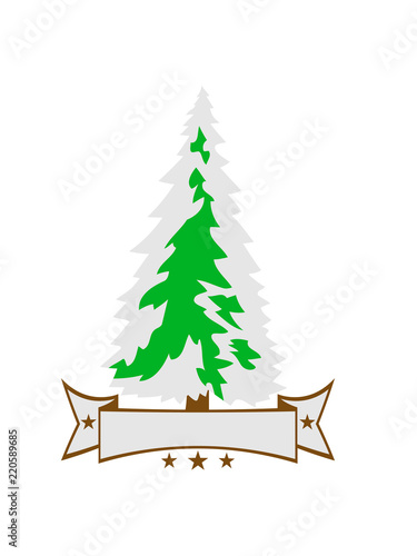 Banner Text Name Weiss Grun Weihnachtsbaum Weihnachten Nikolaus Winter Geschenke Tannenbaum Nadelbaum Baum Kalt Schnee Schmuck Clipart Buy This Stock Illustration And Explore Similar Illustrations At Adobe Stock Adobe Stock