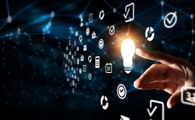 Poster - Bright idea for success