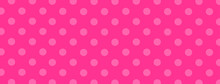 Pink Polka Dot Background