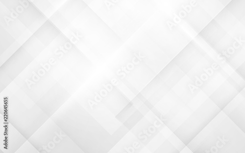 Abstract white square shape with futuristic concept background