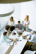 © BGStock72 - Top view at business people in office