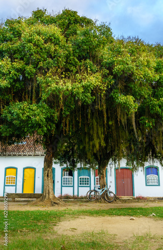 Paraty is one of the first cities in Brazil where the portuguese left their f...
