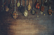© The Picture Pantry - Assortment of dry tea in vintage spoons