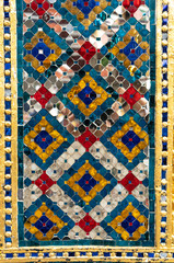 Papier Peint - Pattern of glass mosaic texture background