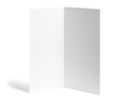 © Lumos sp - folded leaflet white blank paper template book