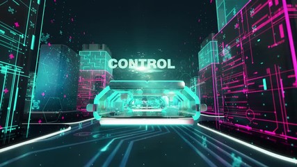 Wall Mural - Accounting with digital technology concept