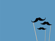 Moustache photo booth props. Mustache cut outs. Movember Movemen