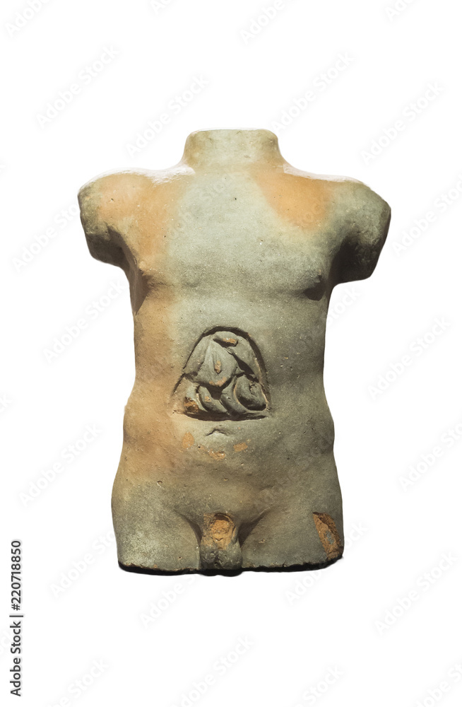 Torso showing internal organs. Medicine in ancient Rome Stock Photo ...