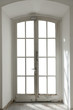 French door isolated on white (contains clipping path)