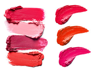 Wall Mural - lipstick paint color makeup beauty sample