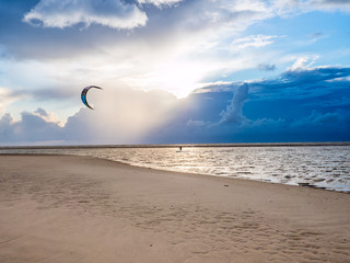 Kitesurfer in St. Peter-Ording