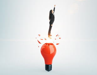 Wall Mural - startup and innovation concept