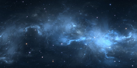 Wall Mural - Deep space nebula. Giant interstellar cloud with stars