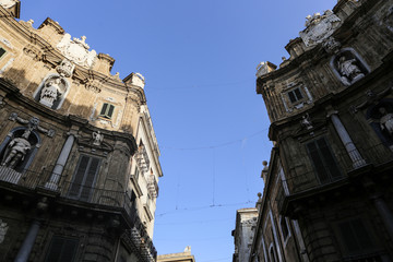 Wall Mural - Palermo - quattro canti