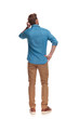 © Viorel Sima - back view of a young casual man scratching his head