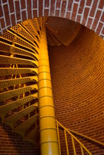 Yellow Spiral Staircase 