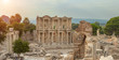 Library of Celsus in Ephesus Ancient City in Turkey.