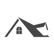 Real estate symbol, Roof icon