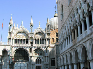 Poster - Square and Basilica of St Mark - Venice - Italy