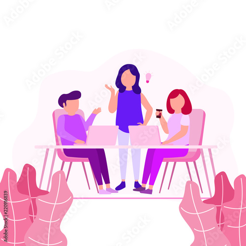 Manager Employee Sharing Ideas Stock Illustrations – 55 Manager Employee Sharing  Ideas Stock Illustrations, Vectors & Clipart - Dreamstime