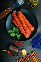 Canvas Print - sausages